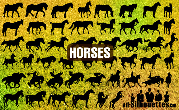 2014年賀状に使える 馬の無料イラスト素材まとめ インスピ