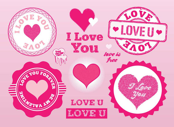 Love-Stamps-Vectors