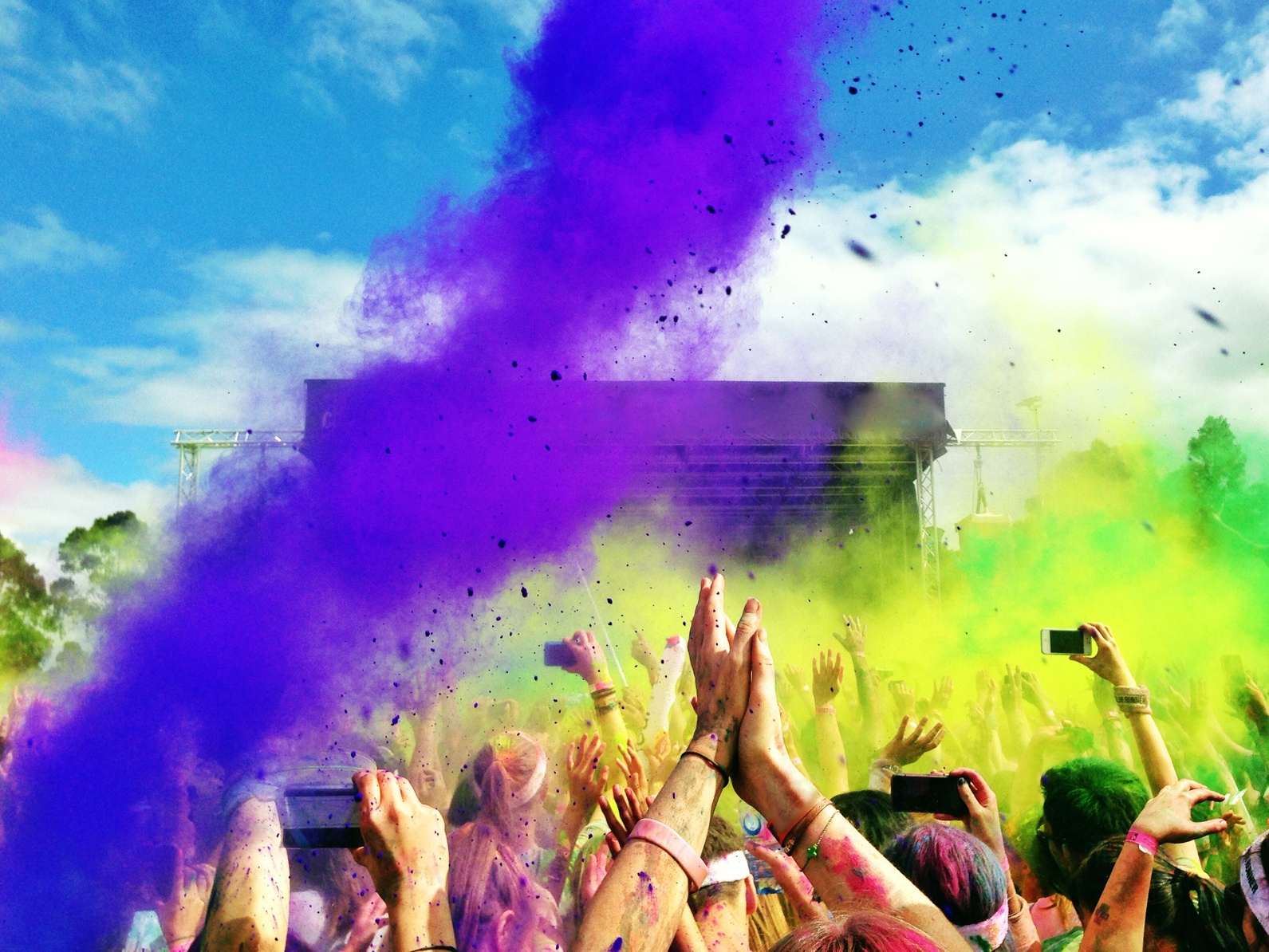 color your run