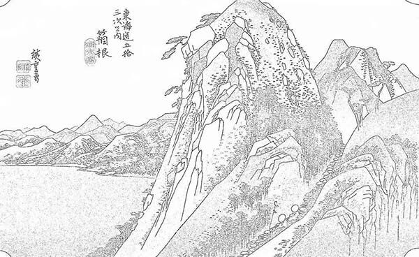 大人 塗り絵 風景